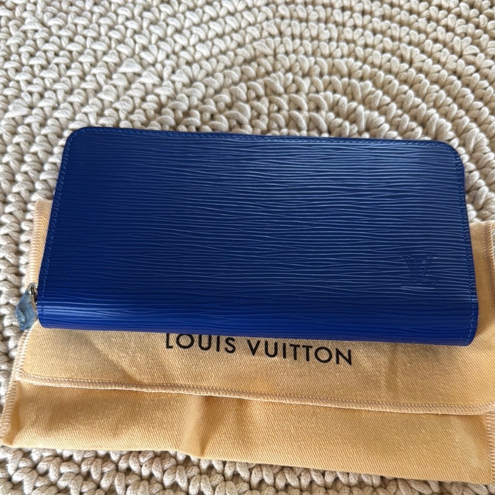 Louis Vuitton Blue Wallet